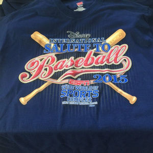 Disney T-Shirt Baseball  L ESPN World OF SporTS